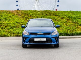 2018 Kia Rio IV, синий, 1230000 рублей, вид 3