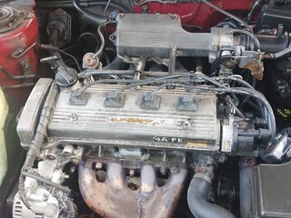 1995 Toyota Carina E, красный, 95000 рублей, вид 5
