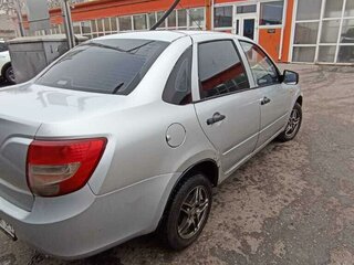 2012 Lada (ВАЗ) Granta I, серебристый, 268000 рублей, вид 4