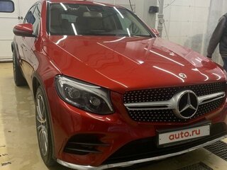 2018 Mercedes-Benz GLC Coupe 250 I (C253), пурпурный, 3500000 рублей, вид 2