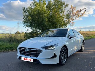 2020 Hyundai Sonata VIII (DN8), белый, 1820000 рублей, вид 3