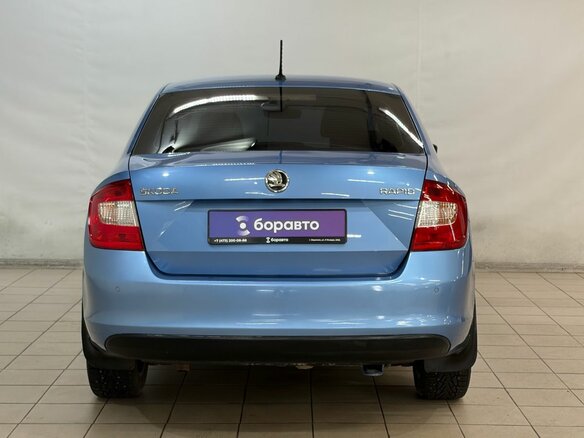 2016 Skoda Rapid I, синий, 1069000 рублей - вид 5