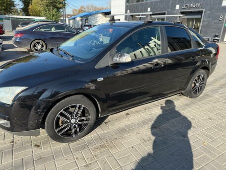 2006 Ford Focus II, чёрный, 700000 рублей, вид 3