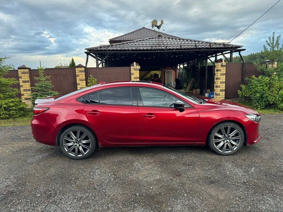 2019 Mazda 6 III (GJ) Рестайлинг 2, красный, 2300000 рублей - вид 2