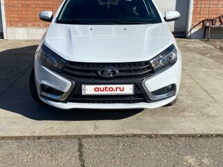 2018 Lada (ВАЗ) Vesta I, белый, 1000000 рублей, вид 2