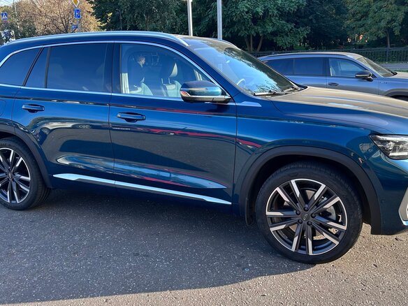 2024 Geely Monjaro I, синий - вид 2