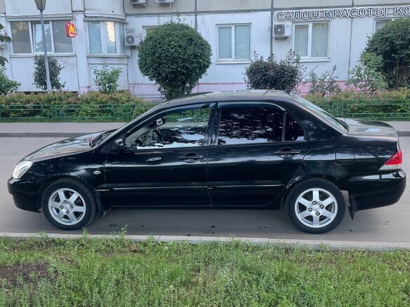 2006 Mitsubishi Lancer IX Рестайлинг, чёрный, 350000 рублей - вид 3