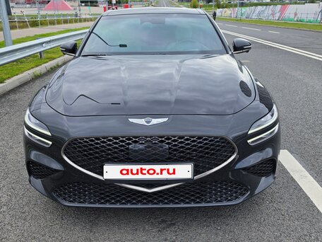 2021 Genesis G70 I Рестайлинг, чёрный, 3650000 рублей, вид 2