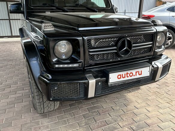 2016 Mercedes-Benz G-Класс 500 II (W463) Рестайлинг 4, чёрный, 7000000 рублей - вид 3