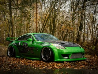 2003 Nissan Fairlady Z V (Z33), зелёный, 4500000 рублей, вид 4