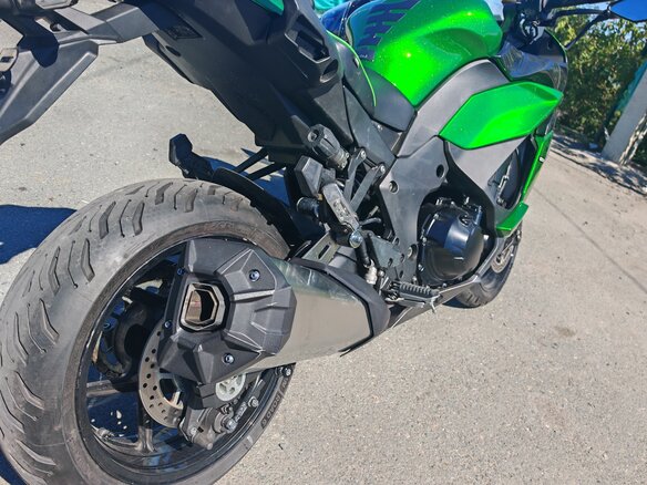 2020 Kawasaki Z 1000SX, зелёный, 1025000 рублей - вид 12
