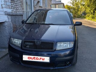 2004 Skoda Fabia I Рестайлинг, синий, 300000 рублей, вид 2