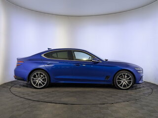 2022 Genesis G70 I Рестайлинг, синий, 3100000 рублей, вид 4