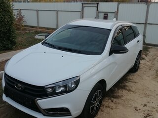 2019 Lada (ВАЗ) Vesta SW I, белый, 950000 рублей, вид 1