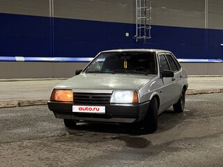2002 Lada (ВАЗ) 21099, серебристый, 120000 рублей, вид 1