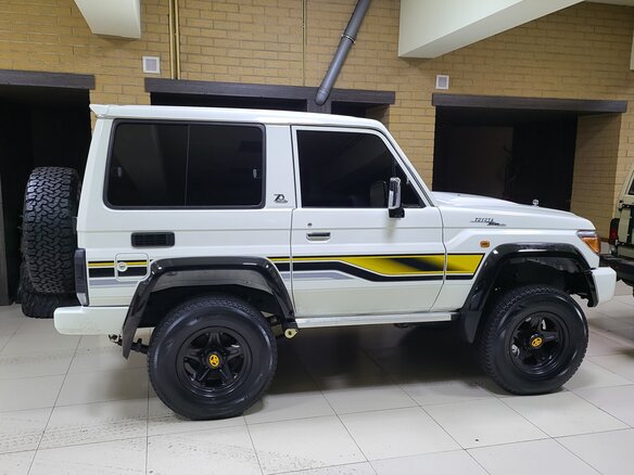 2022 Toyota Land Cruiser 71 70 Series Рестайлинг 1, белый, 7350000 рублей - вид 7