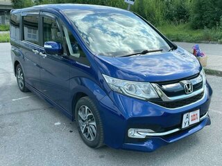2015 Honda Stepwgn Spada V, синий, 1799000 рублей, вид 1