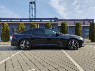 2022 Audi A6 45 TFSI V (C8) Рестайлинг, чёрный, 3450000 рублей, вид 2