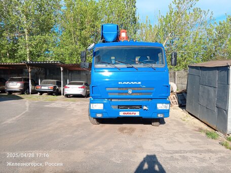 2022 КамАЗ 65117, синий, 9800000 рублей, вид 1