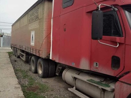 2002 Freightliner Columbia, красный, 2500000 рублей, вид 3
