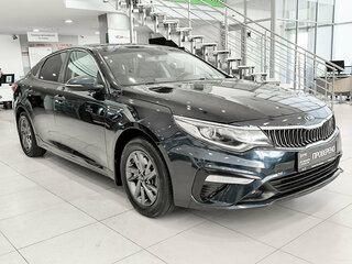 2018 Kia Optima IV Рестайлинг, синий, 1430000 рублей, вид 3