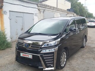 2018 Toyota Vellfire II Рестайлинг, чёрный, 4650000 рублей, вид 1