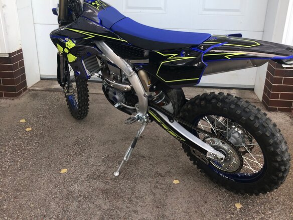 2022 Yamaha WR450F, синий, 950000 рублей - вид 2