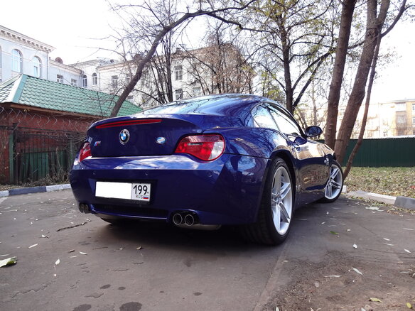 2007 BMW Z4 M, синий - вид 1