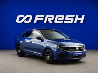 2020 Volkswagen Polo VI, синий, 1775032 рублей, вид 1