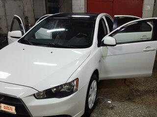2012 Mitsubishi Lancer X Рестайлинг, белый, 990000 рублей, вид 5