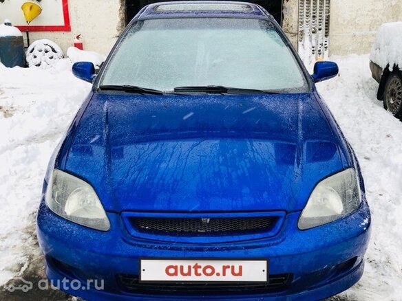 1999 Honda Civic VI, синий - вид 6