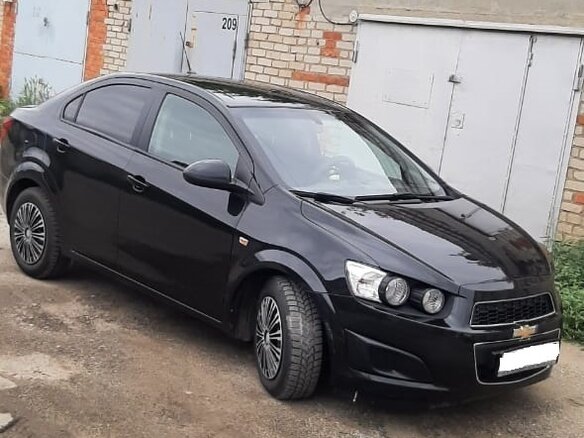 2012 Chevrolet Aveo II, чёрный, 700000 рублей - вид 8