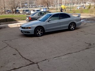 2003 Mitsubishi Galant VIII Рестайлинг, серый, 500000 рублей, вид 3