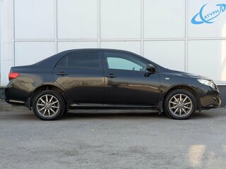 2008 Toyota Corolla AMT X (E140, E150), чёрный, 770000 рублей, вид 4