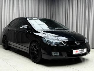 2007 Honda Civic VIII, чёрный, 929000 рублей, вид 2