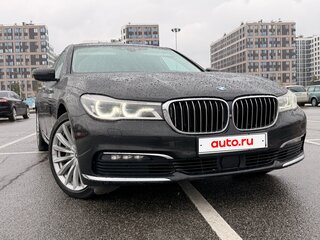 2018 BMW 7 серии 740d xDrive VI (G11/G12), чёрный, 3200000 рублей, вид 3