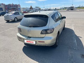 2007 Mazda 3 I (BK) Рестайлинг, серый, 350000 рублей, вид 4