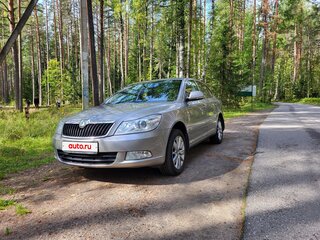 2012 Skoda Octavia II (A5) Рестайлинг, бежевый, 925000 рублей, вид 1
