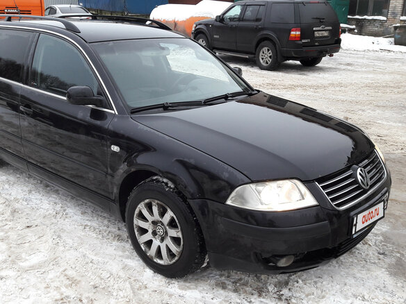 2004 Volkswagen Passat B5 Рестайлинг, чёрный - вид 2