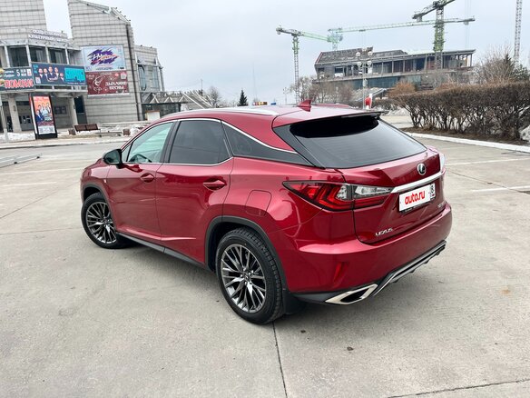2019 Lexus RX 350 IV, пурпурный, 6757000 рублей - вид 8