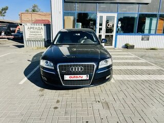 2009 Audi A8 II (D3) Рестайлинг 2, синий, 1700000 рублей, вид 2