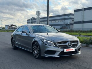 2015 Mercedes-Benz CLS 400 II (C218) Рестайлинг, серый, 3200000 рублей, вид 1