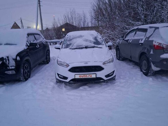 2018 Ford Focus III Рестайлинг, белый, 1800000 рублей - вид 4