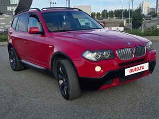 2006 BMW X3 25i I (E83) Рестайлинг, красный, 990000 рублей, вид 3
