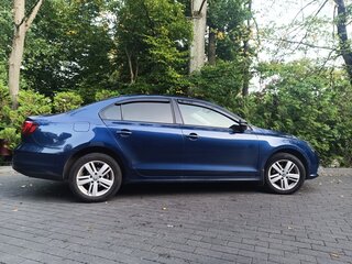 2017 Volkswagen Jetta VI Рестайлинг, синий, 1100000 рублей, вид 3