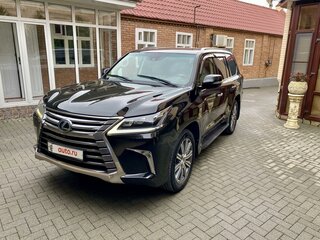 2016 Lexus LX 570 III Рестайлинг 2, чёрный, 6300000 рублей, вид 1