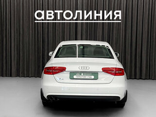 2014 Audi A4 IV (B8) Рестайлинг, белый, 1445000 рублей, вид 4