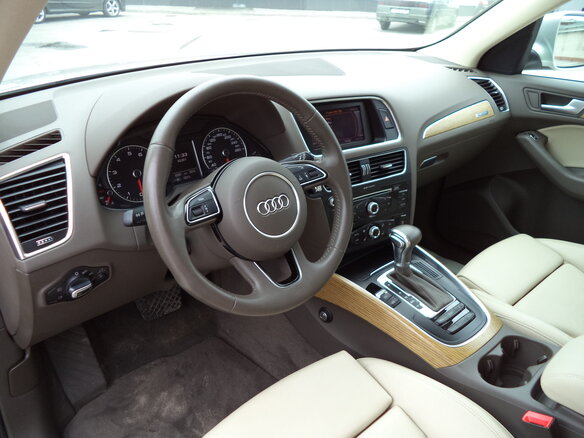 2013 Audi Q5 I (8R) Рестайлинг, серебристый - вид 7