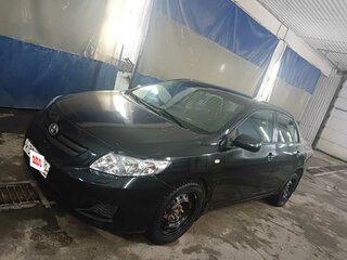 2010 Toyota Corolla X (E140, E150), чёрный, 1025000 рублей, вид 1