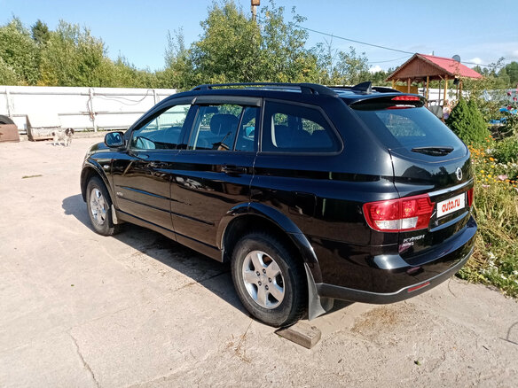 2012 SsangYong Kyron I Рестайлинг, чёрный - вид 2